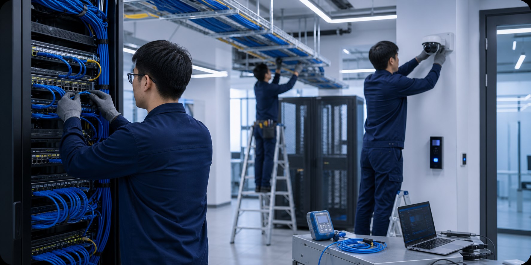 弱电工程综合布线与机房网络环境